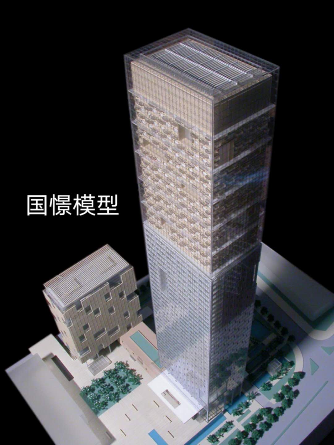 阿坝县建筑模型